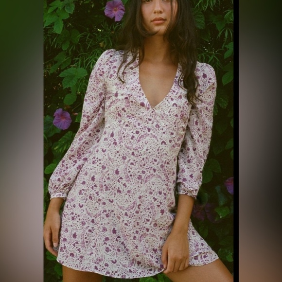 Realisation Par The Kate dress in mystic purple NWT - Picture 4 of 10